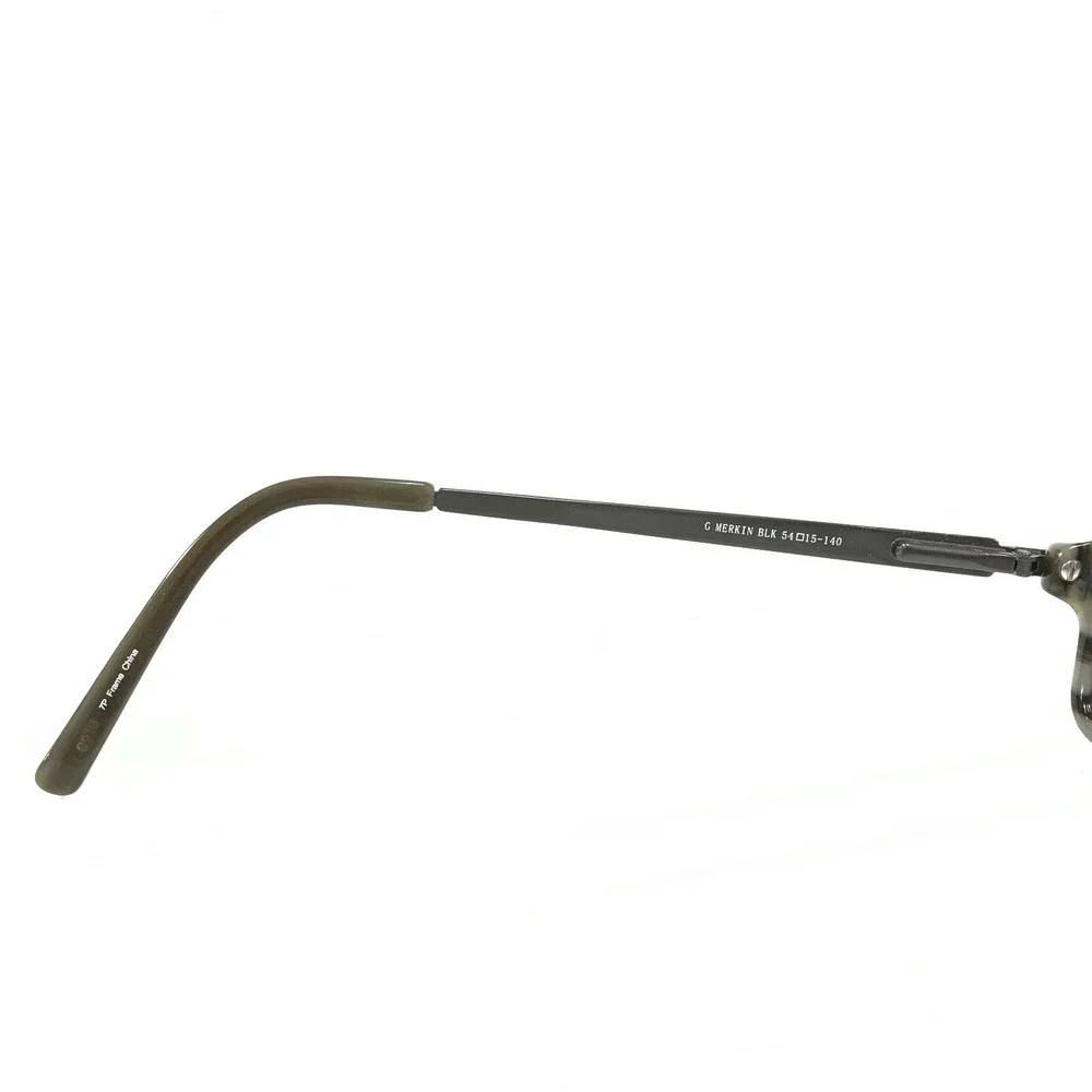 GANT Eyeglasses Frames G MERKIN BLK Black Gunmetal Gray Rectangular 54-15-140